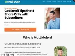 Sites similar to emailcrush.com