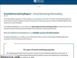 Sites similar to emaildeliverabilityreport.com