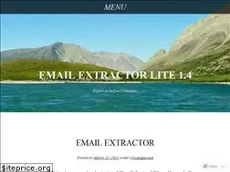 Sites similar to emailextractorlite.wordpress.com