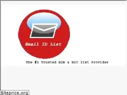 Sites similar to emailidlist.com