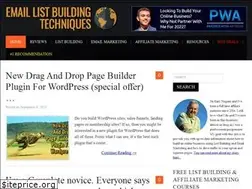 Sites similar to emaillistbuildingtechniques.com