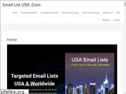 Sites similar to emaillistusa.com