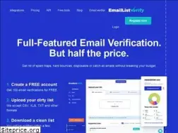 Sites similar to emaillistverify.com
