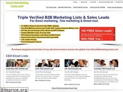 Sites similar to emailmarketing-lists.com