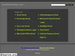 Sites similar to emailmetoday.com