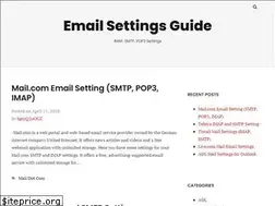 Sites similar to emailsettingsguide.com