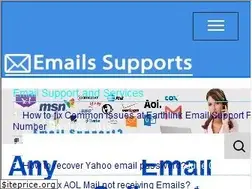 Sites similar to emailssupports.com