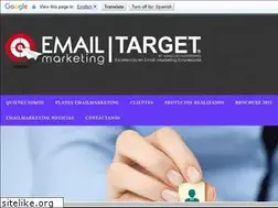 Sites similar to emailtarget.ec