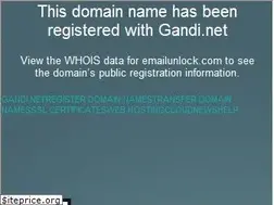 Sites similar to emailunlock.com