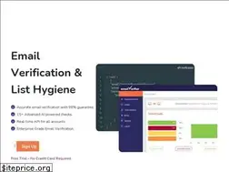 Sites similar to emailverifier.com