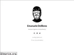 Sites similar to emanueledelbono.it