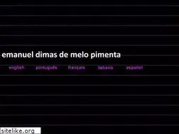 Sites similar to emanuelpimenta.net