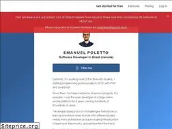 Sites similar to emanuelpoletto.com