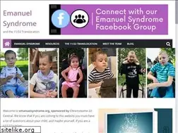 Sites similar to emanuelsyndrome.org