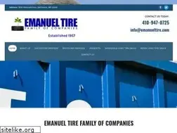 Sites similar to emanueltire.com