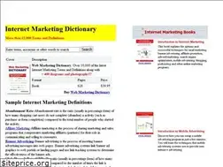 Sites similar to emarketingdictionary.com