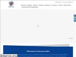 Sites similar to emarsonindia.com
