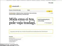 Sites similar to emateab.ee
