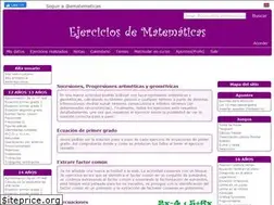 Sites similar to ematematicas.net