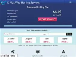 Sites similar to emaxhost.com
