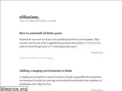 Sites similar to emaxime.com