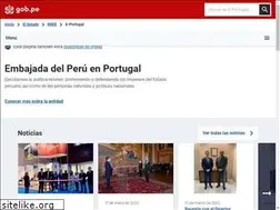 Sites similar to embaixadaperu.pt