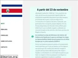 Sites similar to embajadacostarica.es
