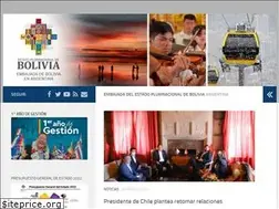 Sites similar to embajadadebolivia.com.ar