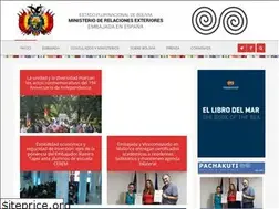 Sites similar to embajadadebolivia.es