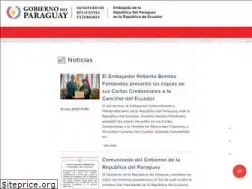 Sites similar to embajadadeparaguay.ec