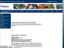 Sites similar to embajadadeparaguay.org