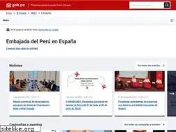 Sites similar to embajadaperu.es
