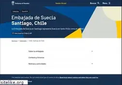 Sites similar to embajadasuecia.cl