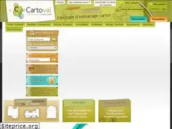 Sites similar to emballagescartoncartoval.com