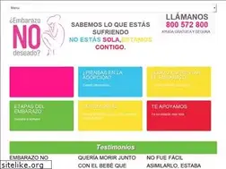 Sites similar to embarazonodeseado.cl