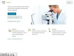 Sites similar to embase.com