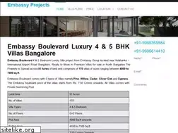 Sites similar to embassyboulevardvilla.in