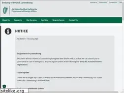 Sites similar to embassyofireland.lu