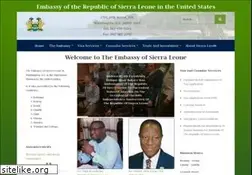 Sites similar to embassyofsierraleone.net