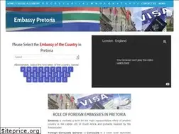 Sites similar to embassypretoria.com