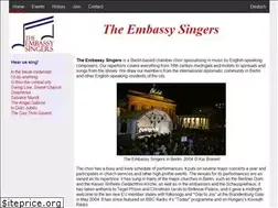 Sites similar to embassysingers.de