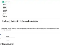 Sites similar to embassysuitesalbuquerque.com