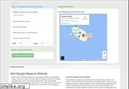 Sites similar to embed-map.com