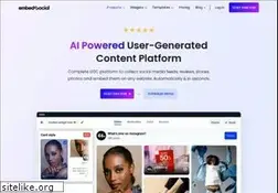 Sites similar to embedsocial.com