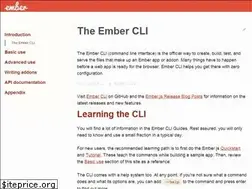 Sites similar to ember-cli.com