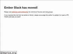Sites similar to ember-community-slackin.herokuapp.com