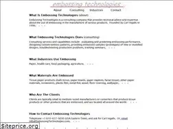 Sites similar to embossingtechnologies.com