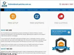 Sites similar to embroidered-patches.com.au