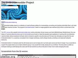 Sites similar to embroidermodder.github.io