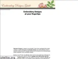 Sites similar to embroidery-designs-guide.com